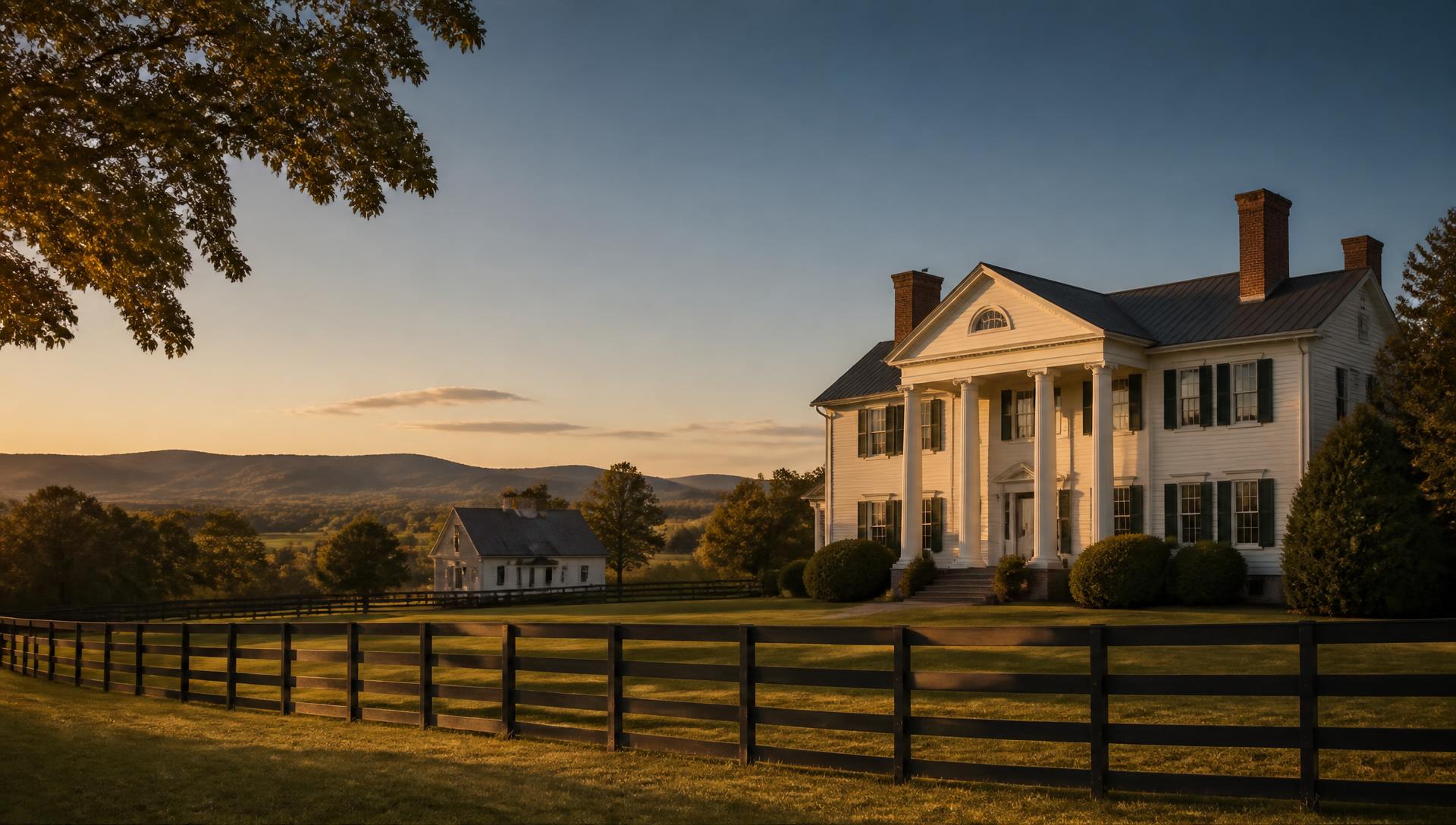 Virginia countryside estate